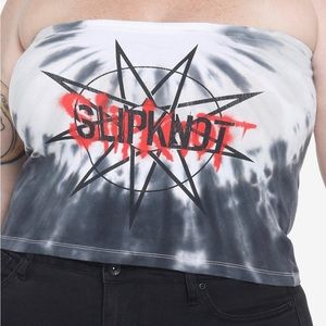 Slipknot tube top shirt “plus size 2” from hot topic/ torrid BNWT BNIP